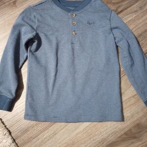 Striped Blue Kids Shirt